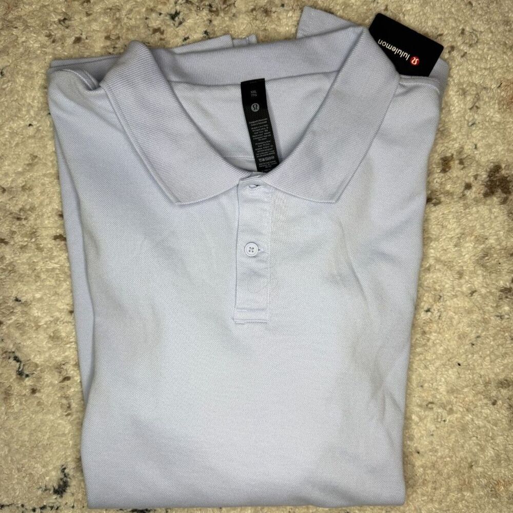 Lululemon Cotton Pique Short Sleeve Polo NWT